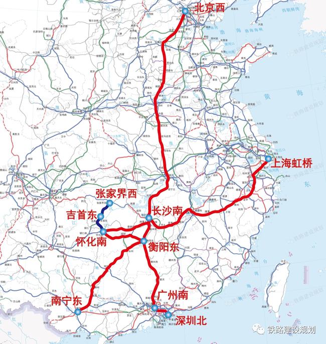 张吉怀高铁最新线路图,张吉怀高铁最新线路图，时代的速度与激情